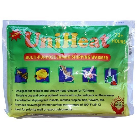 Uniheat Shipping Heat Packs - 72 Hour