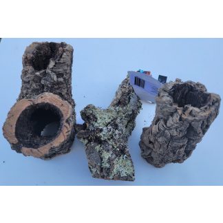 JRP Natural Cork Bark Rounds - Large (10" - 12")
