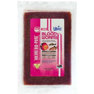 Hikari Blood Worms 8oz Flatpack